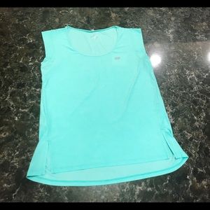 Marika Ice Blue Workout Shirt/Tank